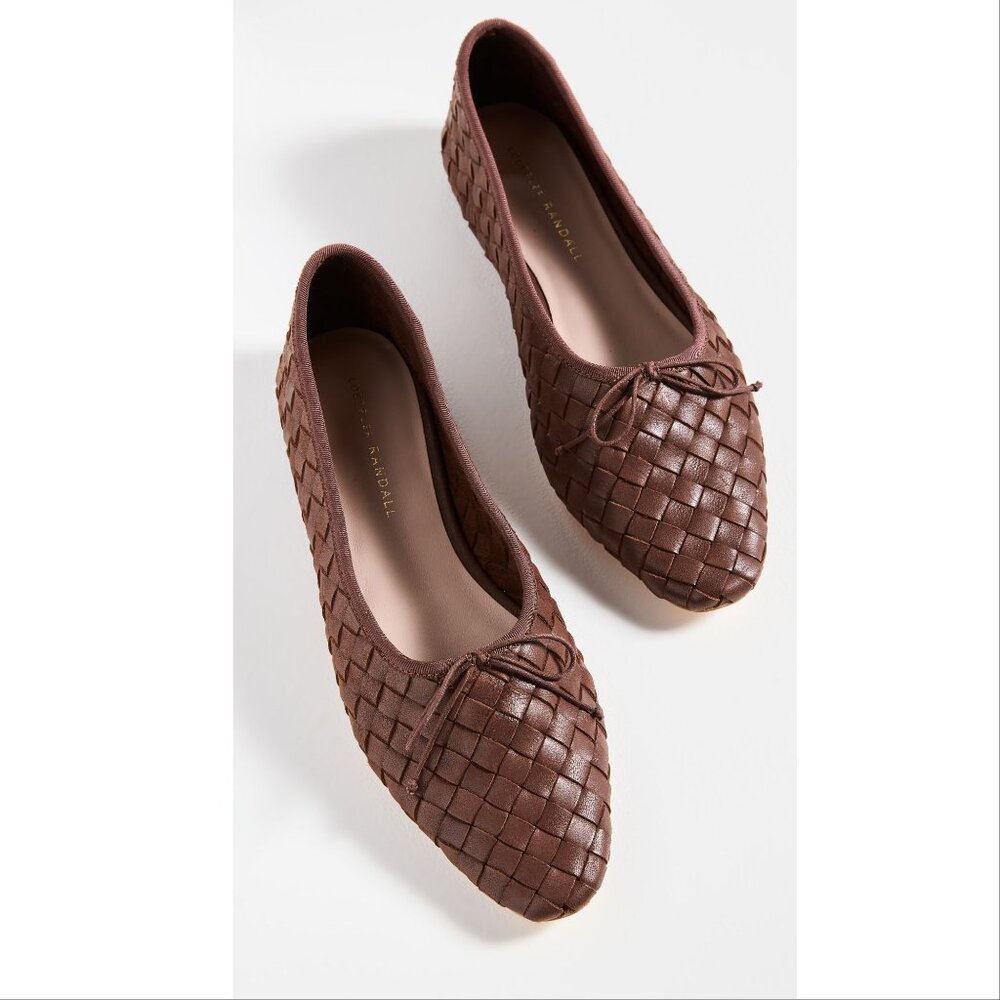 Loeffler Randall Brown Woven Flats - Picture 2 of 16